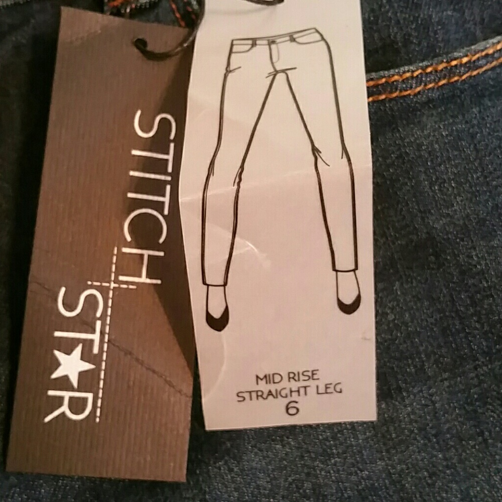Stitch Star Jeans - Picture 6 of 7